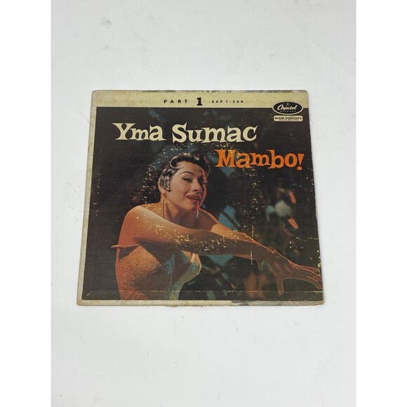 Yma Sumac Mambo! Part 1 EAP 1-564 Capitol 45 7" 45RPM Record w/Sleeve - Picture 1 of 4